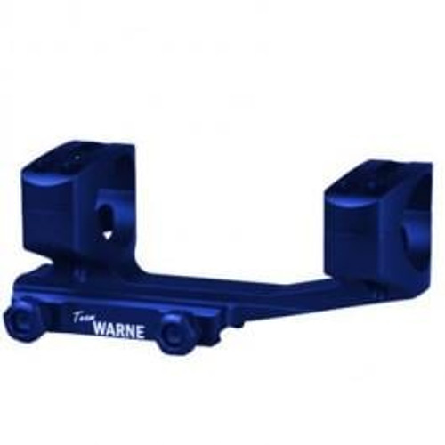 Warne X-SKEL Gen 2 Extended Cantilever Mount 34mm For MSR w/ Picatinny Rail- 1.43" Blue XSKEL34BU