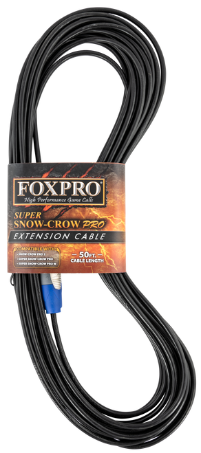 Foxpro Speaker Extension Cable 50' Black CBL50FTSCP2SSCP
