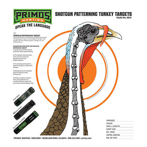Primos Shotgun Turkey Targets 12 Pack 6041