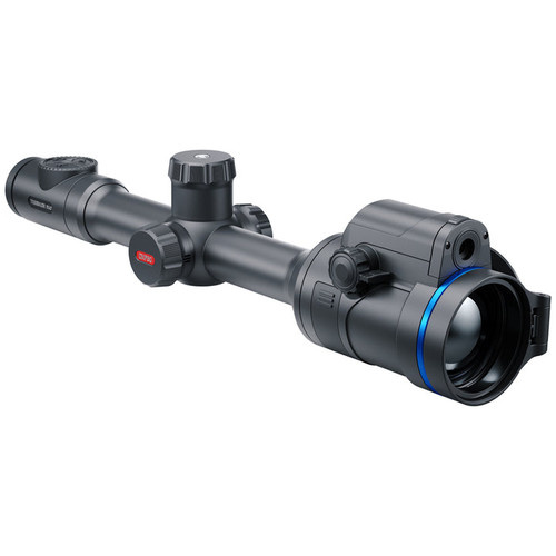 Pulsar is once again at the forefront of innovation with the Thermion Duo DXP50. The world’s first multispectral hunting riflescope, the Thermion Duo combines the high-tech thermal imaging Pulsar is known for with the clarity and vividness of a full-color daytime optic.

Designed primarily for hunting, the Thermion Duo DXP50 has a detection range of 1800 yards. This highly versatile multispectral optic can defeat animal camouflage and fog on thermal mode and judge a prey’s trophy qualities in daylight with its full color mode. With its picture-in-picture feature, a hunter can simultaneously find an animal through dense fog or foliage with its 640x480 high-sensitivity thermal sensor while observing the area around it in full color 4k HD.

The Thermion Duo DXP50 boasts the wide range of practical features Pulsar products are known for, including one-shot freeze zeroing, 1024x768 photo and video recording with audio, Wi-Fi integration with the Stream Vision 2 app, and advanced image processing.

With six hours of battery life and compatibility with USB C chargers, the Thermion Duo DXP50 is both powerful and long-lasting. With its solid aluminum alloy construction, the Thermion Duo DXP50 is both shockproof and waterproof, with an IPX7 rating, capable of withstanding the most rigorous wilderness conditions. With its range of features and capabilities, the Thermion Duo DXP50 represents the future of hunting and digital optics.