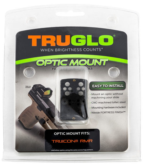 TruGlo Pistol Red Dot Sight Mount Black TG-TG8950C2