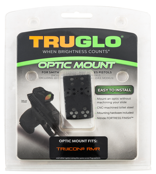 TruGlo Pistol Red Dot Sight Mount Black TG-TG8950M2