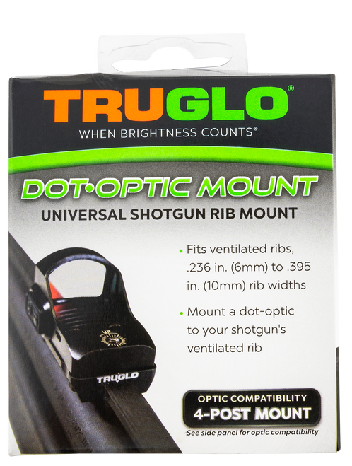 TruGlo Universal Shotgun Rib Mount Black TG-TG8954U1