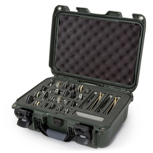 Nanuk 915 28-Knives Case Olive 915S-080OL-0A0-21053