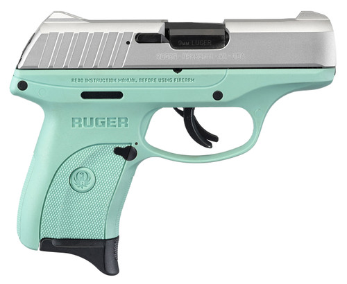 Ruger EC9s 9mm Stainless/Turquoise 13200