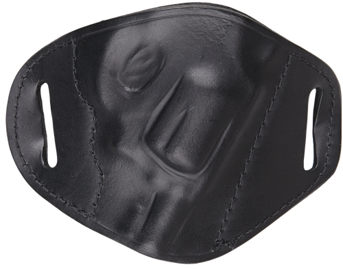 Bulldog Molded Leather Belt Slide Holster Black MLB-RS