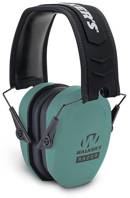 Walker's Razor Slim Passive Muff Teal GWP-RSMPAS-TL