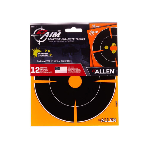 Allen EZ Aim Target 6 X 6 12 Pack 15255