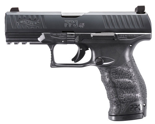 Walther PPQ M2 45 ACP 4.25" Black 2807076TNS