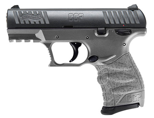 Walther CCP M2+ 9mm 3.54" Tungsten Gray/Black 5083505