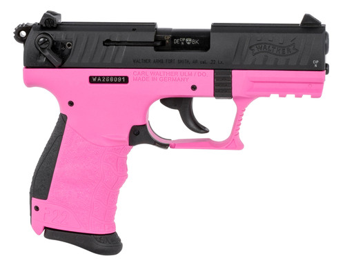 Walther P22 Q 22 LR 3.4" Pink/Black 5120756