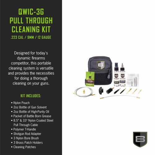 Allen QWIC Cleaning Kit Black BT-QWIC-3G-BLK