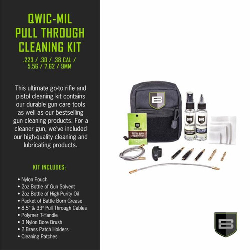 Allen QWIC Cleaning Kit Black BT-QWIC-MIL-BLK