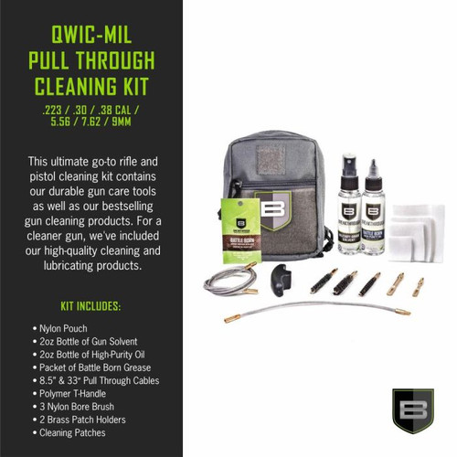 Allen QWIC Cleaning Kit Gray BT-QWIC-MIL-GRY
