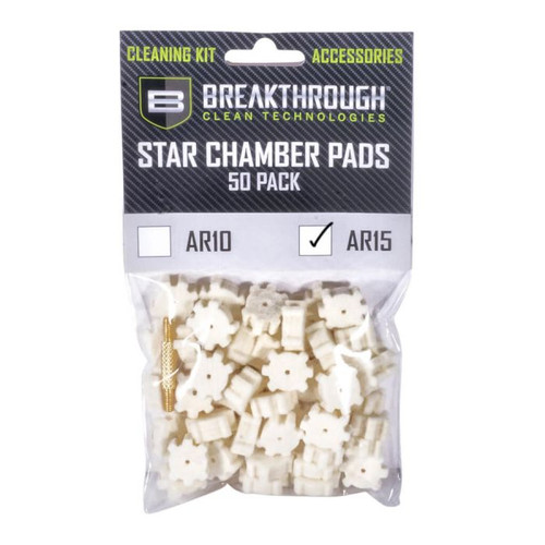 Allen Star Chamber Pad Cleaning Kit Accessories BT-AR15SCP-50PK