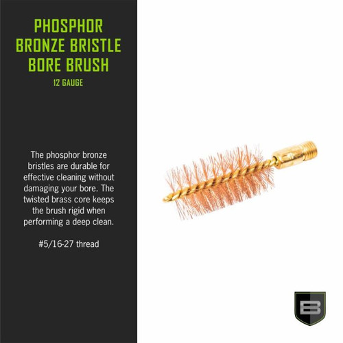 Allen Bronze Bristle Bore Brush Cleaning Kit Accessories BT-12GPBBB