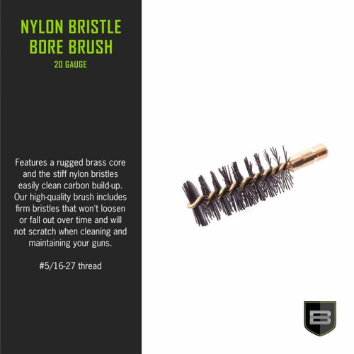 Allen Nylon Bristle Bore Brush Cleaning Kit Accessories BT-20GNBB
