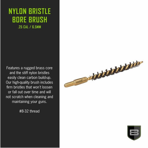 Allen Nylon Bristle Bore Brush Cleaning Kit Accessories BT-25/6.5NBB