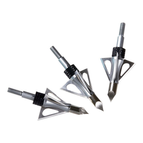 Allen Stryke Impact Fixed Blade Broadhead 3 Pack Stainless Steel 14635