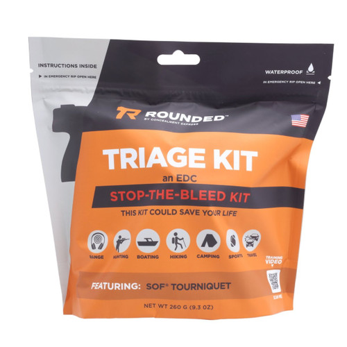 Rounded Triage Kit First Aid Orange CEX-TRIAGEKIT