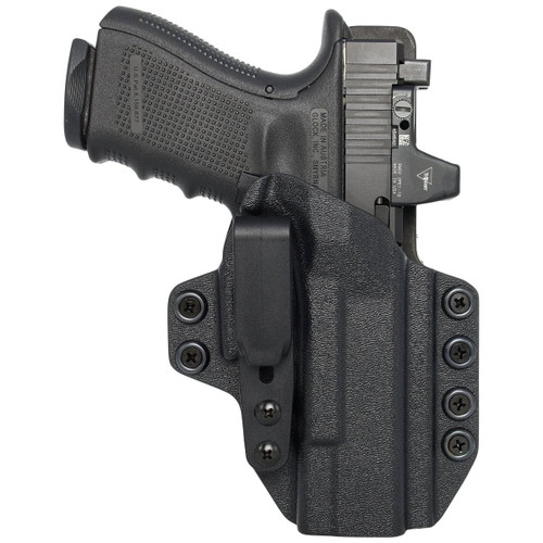 Rounded Canik TP9SF/TP9SF Elite/TP9SA Tuckable Hybrid Holster Black CNK-TP9SA-BK-RH-STLTHR