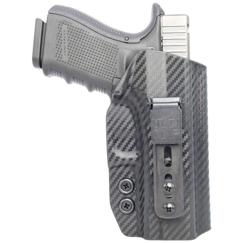 Rounded Canik TP9SF / TP9SF Elite Athletic Wear Tuckable Holster Carbon Fiber CNK-TP9SFELT-CF-AMBI-ATHLTC