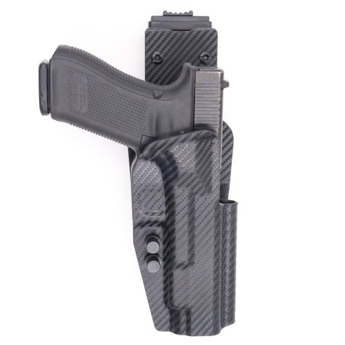 Rounded Canik TP9SFX OWB Competition Kydex Holster Carbon Fiber CNK-TP9SFX-CF-LH-COMP