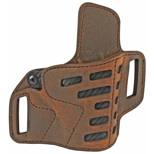 Versacarry Compound Holster Single Stack Semi-Automatic Pistols Size 3 Brown C2213-2