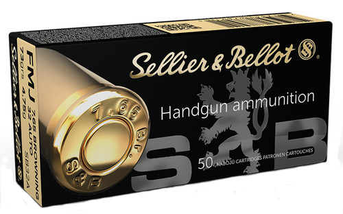 Sellier & Bellot Handgun 32 ACP 73 gr 900 fps Full Metal Jacket SB32A