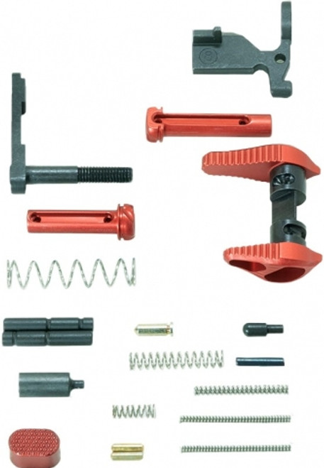 Timber Creek Lower Parts Kit Red AR LPK R