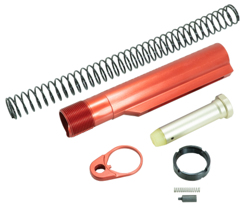 Timber Creek Buffer Tube Kit Red AR BTK R