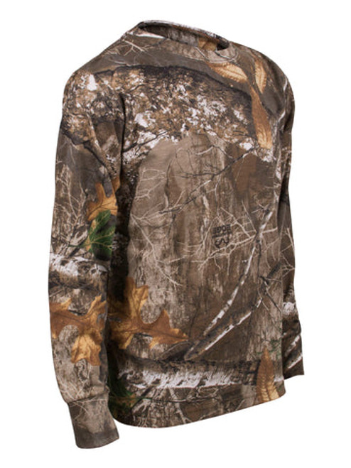 Kings Kids Classic Long Sleeve Shirt Large Realtree Edge KCK204-RE-L