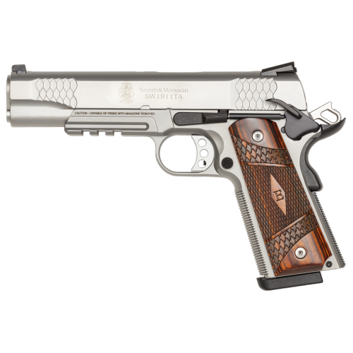 Smith & Wesson 1911 E-Series 45 ACP 5" Stainless 108411