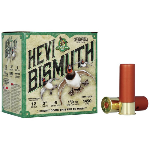 Hevi-Shot Bismuth 12 Gauge 3 in 1 3/8 oz 6 Shot HS14006