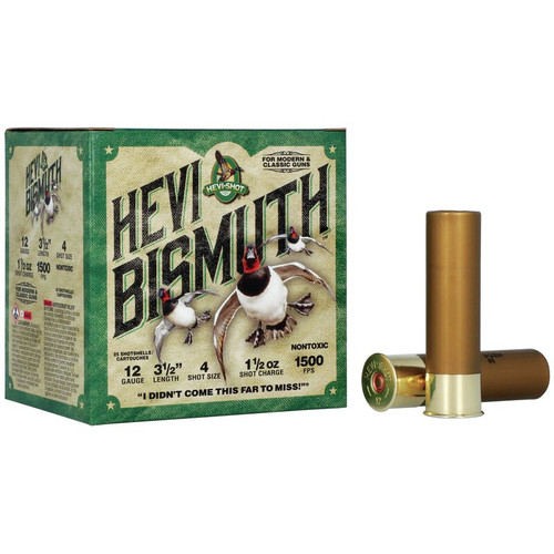 Hevi-Shot Bismuth 12 Gauge 3 1/2 in 1 1/2 oz 4 Shot HS14504