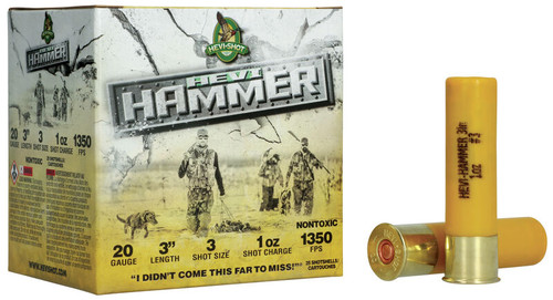 Hevi-Shot Hammer 20 Gauge 3 in 1 oz 3 Shot HS29003