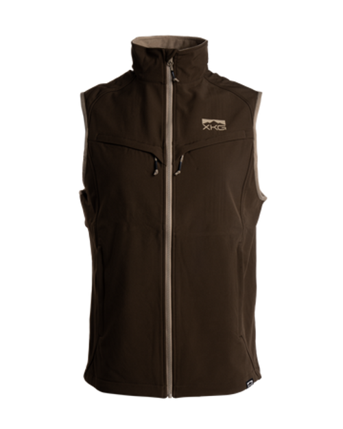 Kings Boulder Soft Shell Vest 2XL Bark XKG4301-BRK-2XL