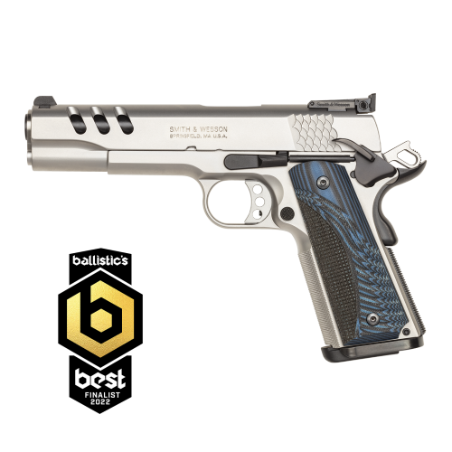 Smith & Wesson 1911 Performance Center 45 ACP 5" Stainless/Blue 170343