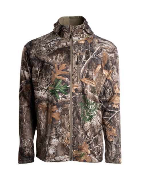 Kings Hunter Full-Zip Fleece Hoodie 4XL Realtree Edge KCM1412-RE-4XL