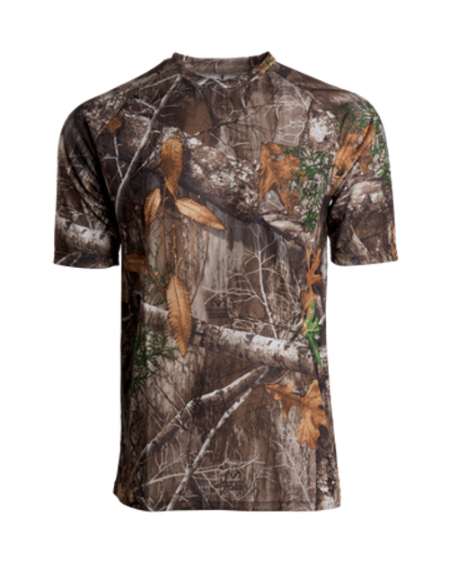 Kings Hunter Short Sleeve Shirt Large Realtree Edge KCM1086-RE-L