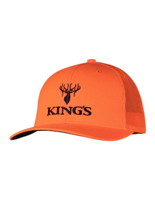 Kings Blaze Snapback Hat Blaze Orange KBZ407