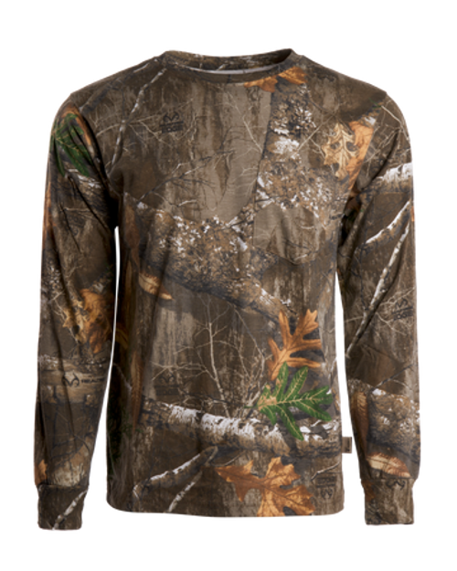 Kings Classic Cotton Long Sleeve Tee 4XL Realtree Edge KCB104-DS-4XL