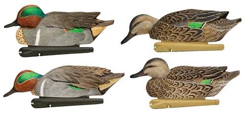 Avian X Topflight Teal Duck Decoy 4 Pack AVXAVX8081