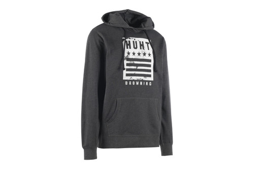 Browning Hunt Square Hoodie XL Gray A000579500105
