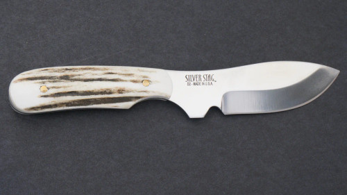 Silver Stag Whitetail Caper Fixed 2.75" Stag WC3000WCD2