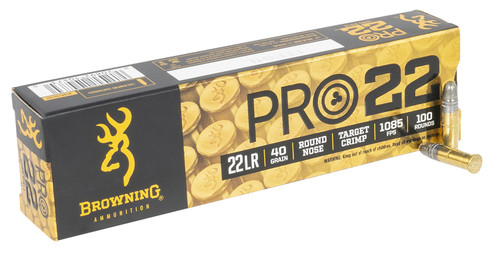 Browning 22 LR 40 gr Lead Round Nose B194122101