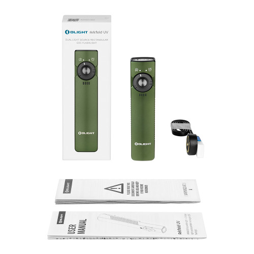 Olight Arkfeld UV Flashlight OD Green NW ARKFELDUVODGNW