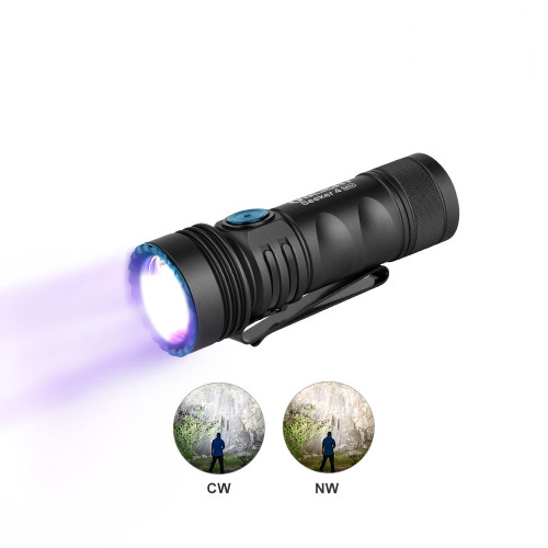 Olight Seeker 4 Mini NW Flashlight Black SEEKER4MINIBKNW