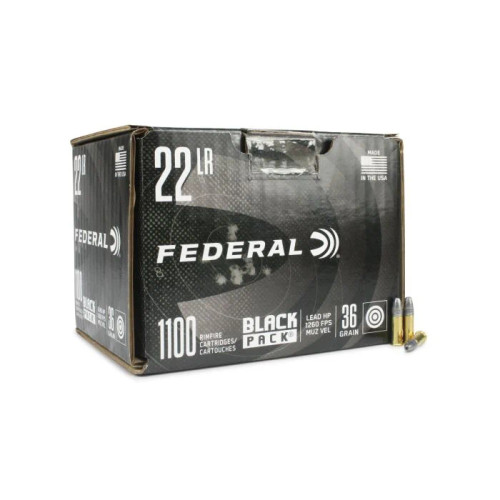 Federal Black Pack 22 LR 36 Grain 36BF1100