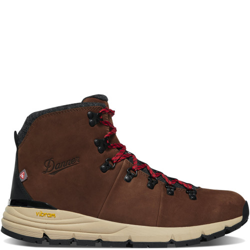 Danner Mountain 600 4.5" Boot Size Mens 7.5 Pinecone/Brick Red 200G 621477.5D
